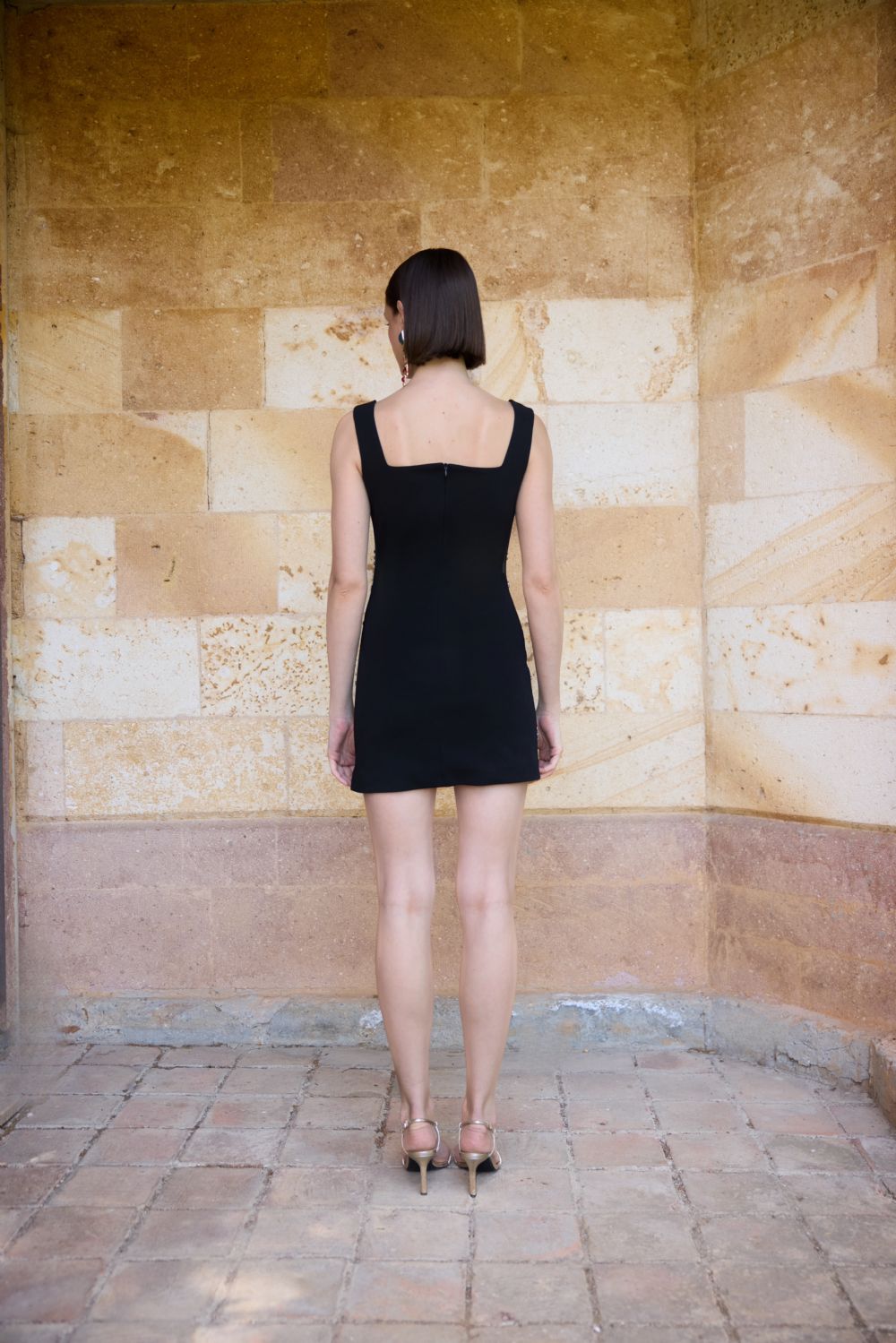 MISCHA ELBISE SIYAH